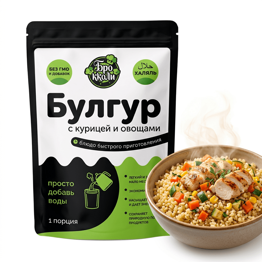 Лиофилизированная еда Бро Кколи — набор блюд