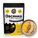 Овсянка с манго и бананом